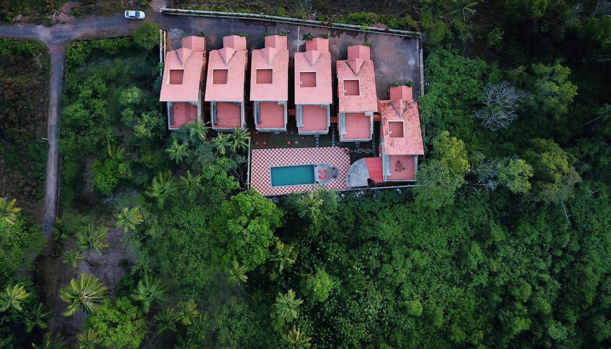 Treehouse Blue Hotel & Villas Colva Ngoại thất bức ảnh