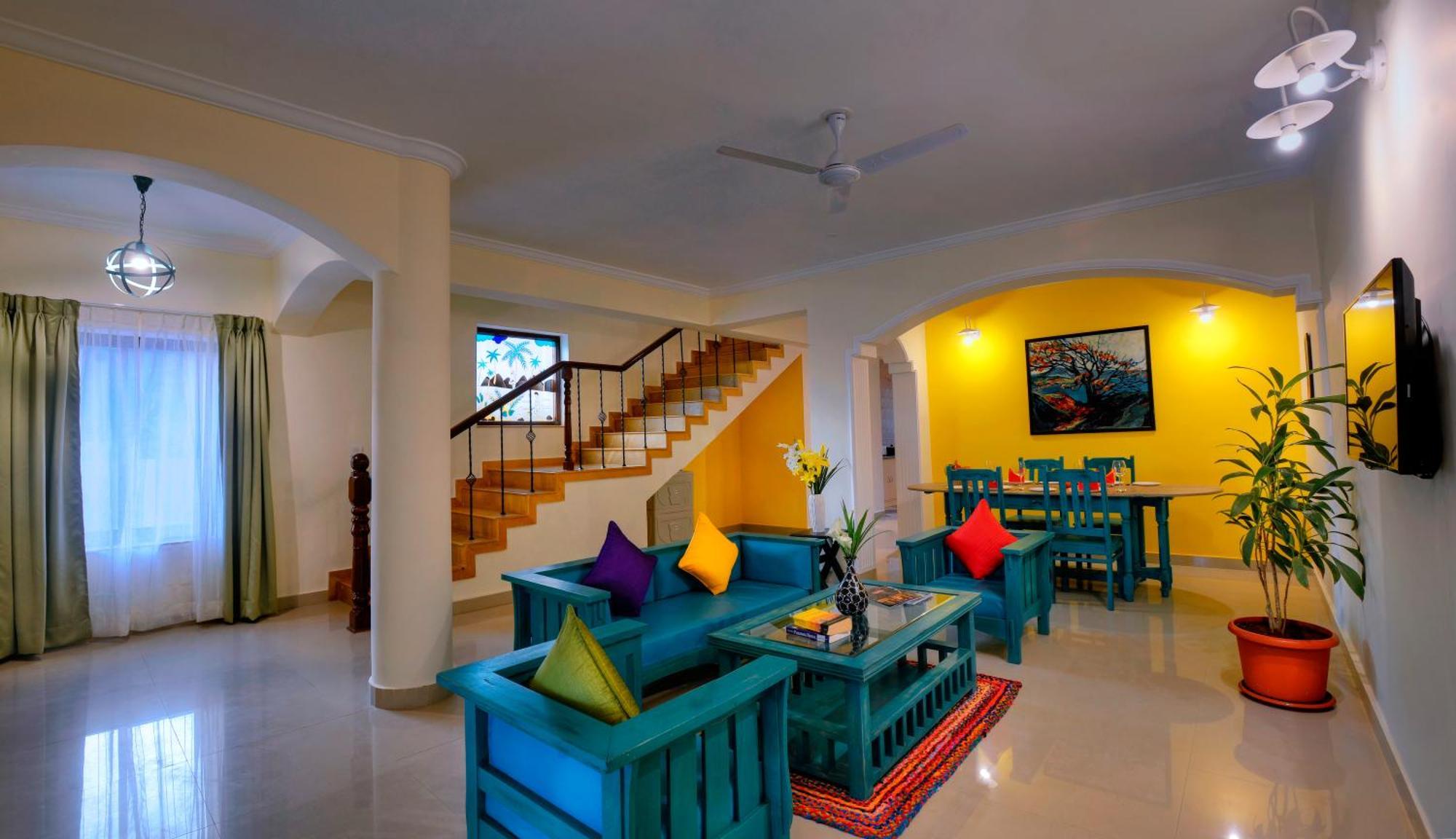 Treehouse Blue Hotel & Villas Colva Ngoại thất bức ảnh