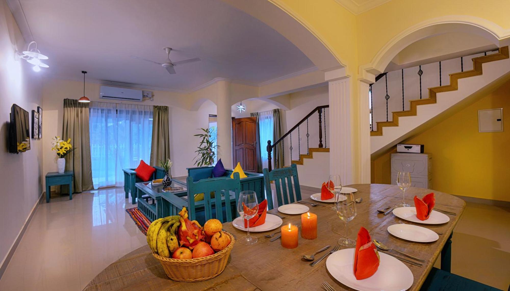 Treehouse Blue Hotel & Villas Colva Ngoại thất bức ảnh