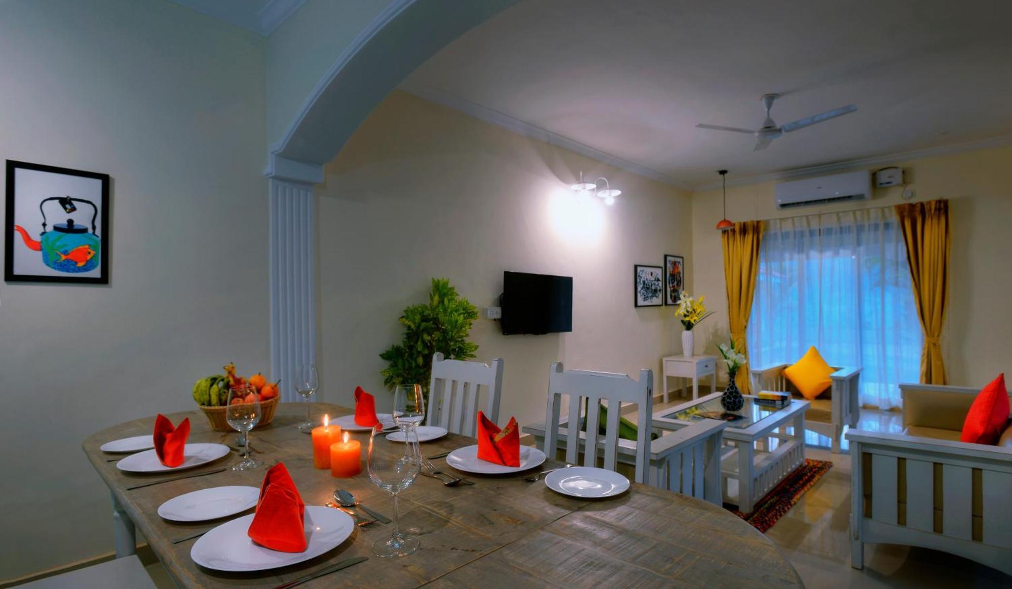 Treehouse Blue Hotel & Villas Colva Ngoại thất bức ảnh