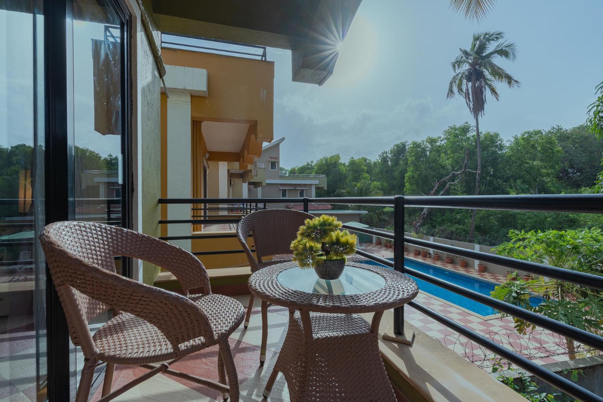 Treehouse Blue Hotel & Villas Colva Ngoại thất bức ảnh