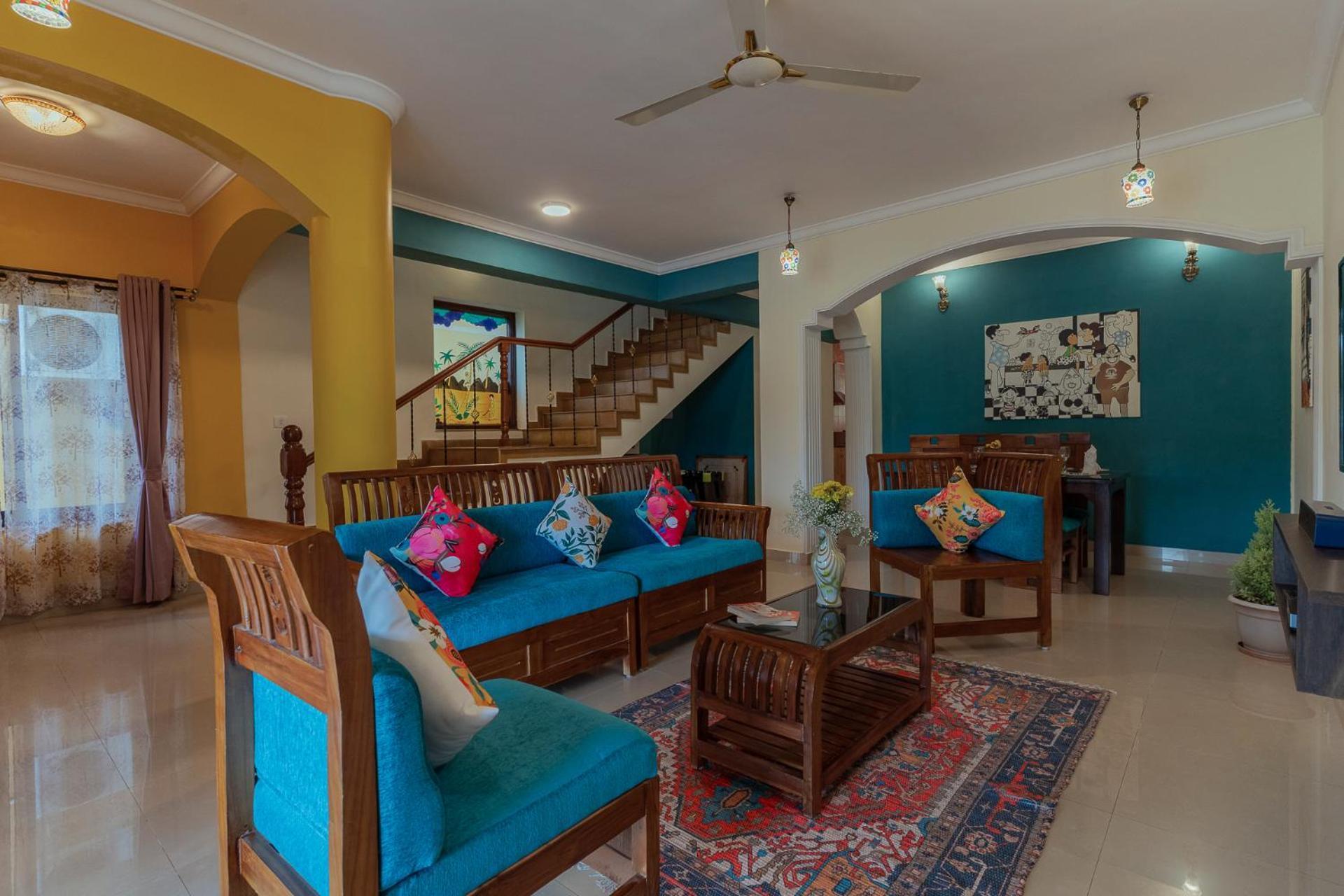 Treehouse Blue Hotel & Villas Colva Ngoại thất bức ảnh