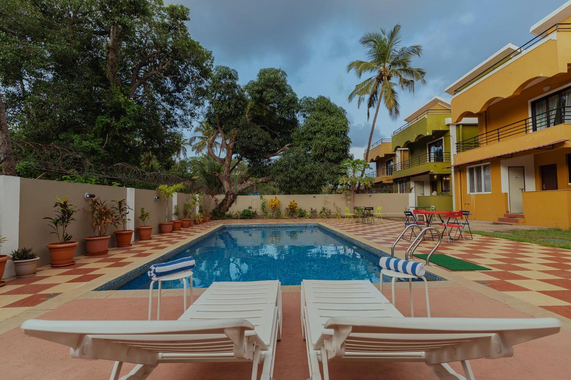 Treehouse Blue Hotel & Villas Colva Ngoại thất bức ảnh