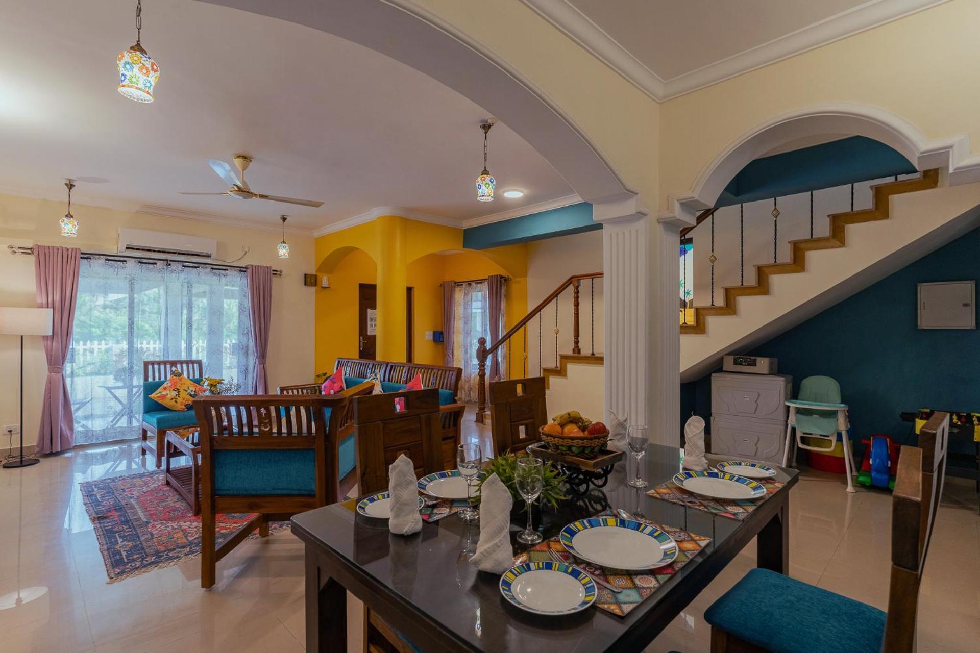Treehouse Blue Hotel & Villas Colva Ngoại thất bức ảnh