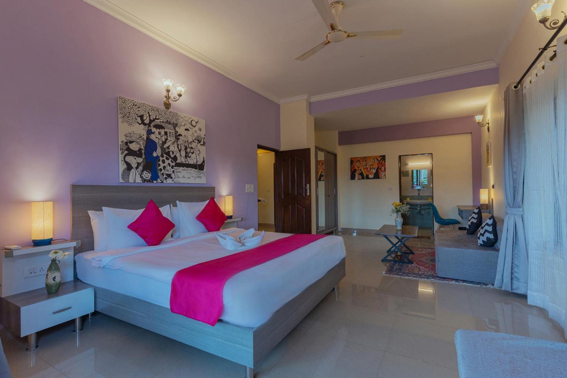 Treehouse Blue Hotel & Villas Colva Ngoại thất bức ảnh