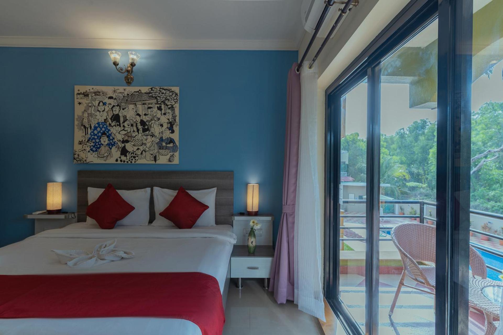 Treehouse Blue Hotel & Villas Colva Ngoại thất bức ảnh