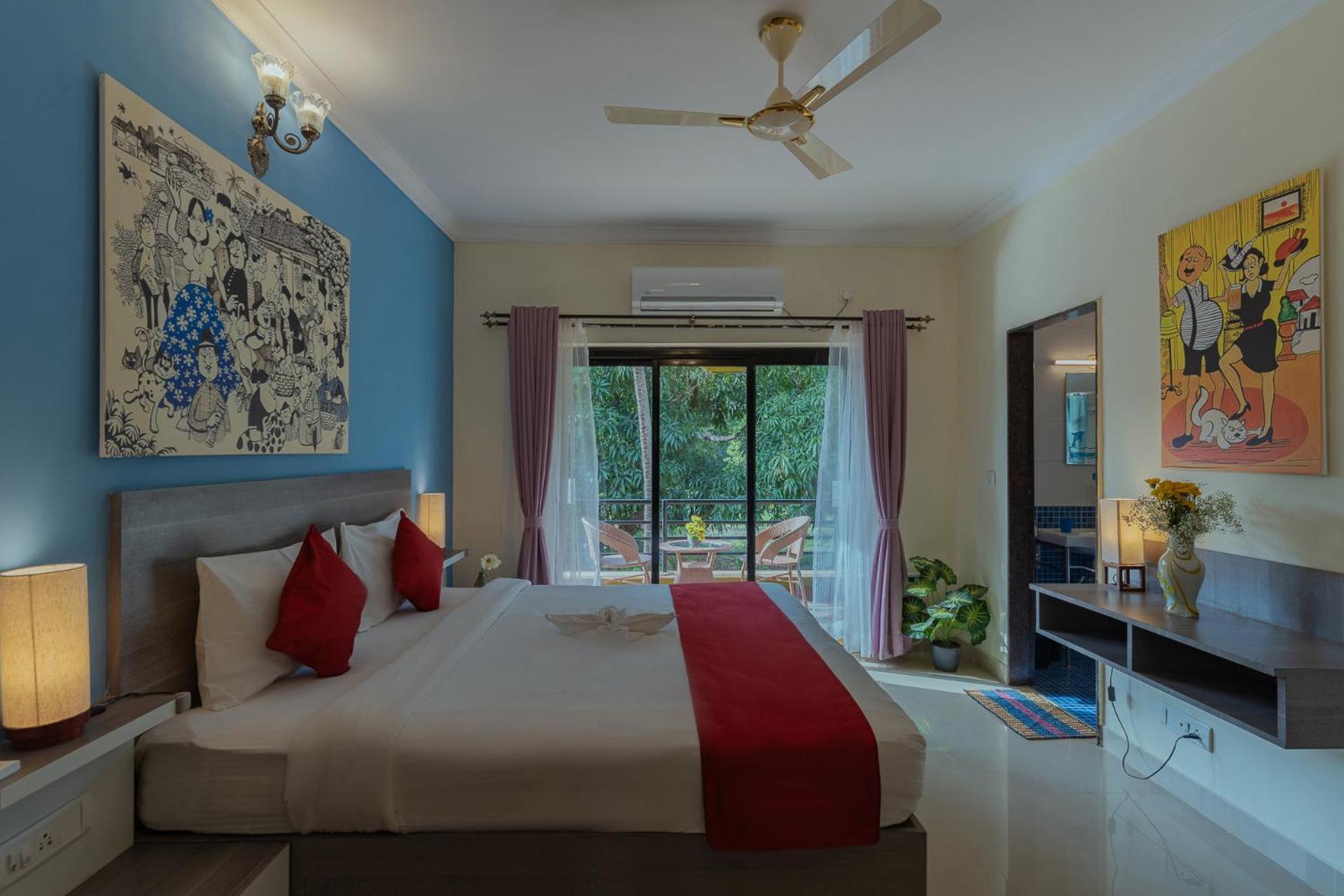 Treehouse Blue Hotel & Villas Colva Ngoại thất bức ảnh