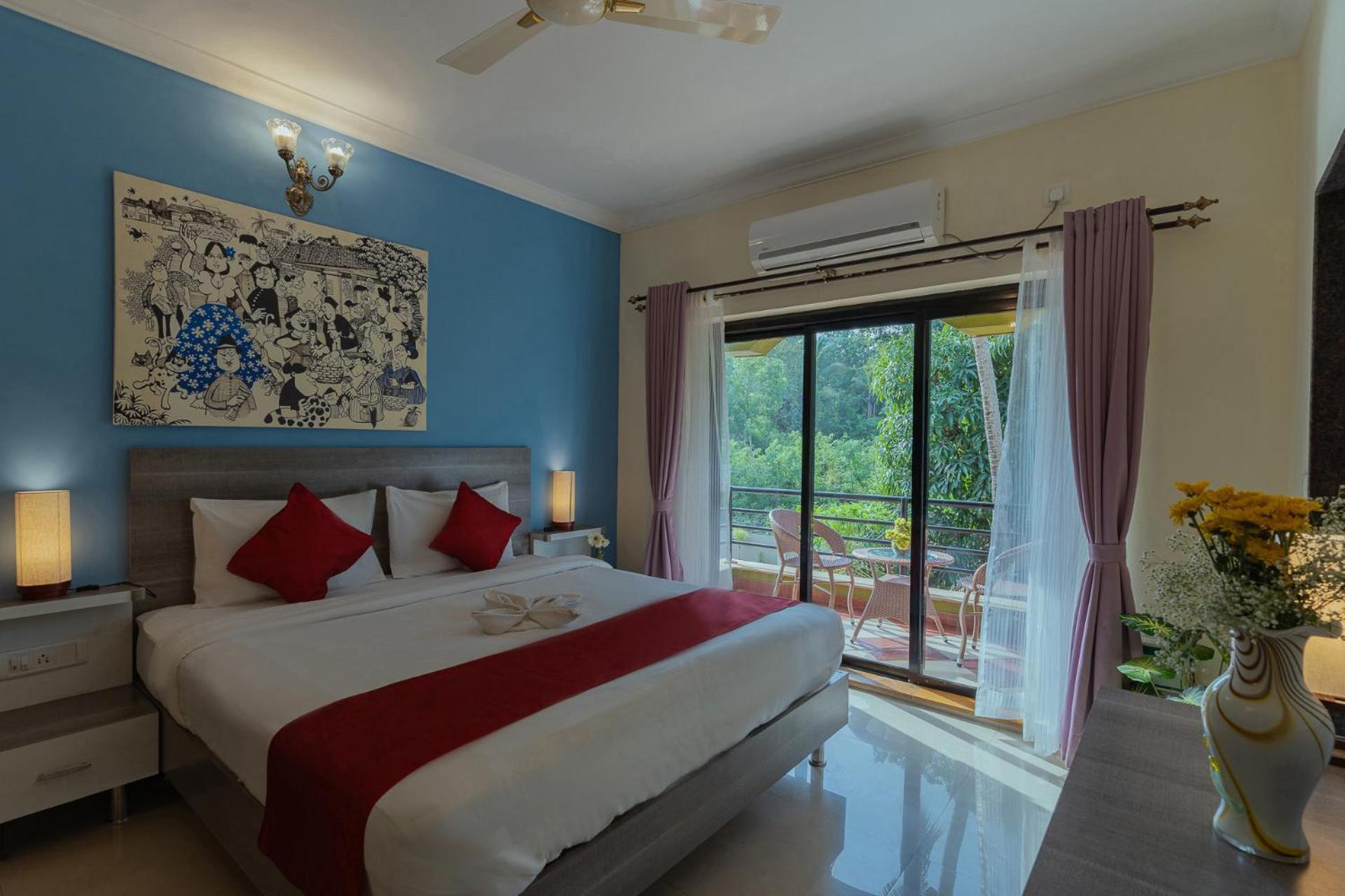 Treehouse Blue Hotel & Villas Colva Ngoại thất bức ảnh